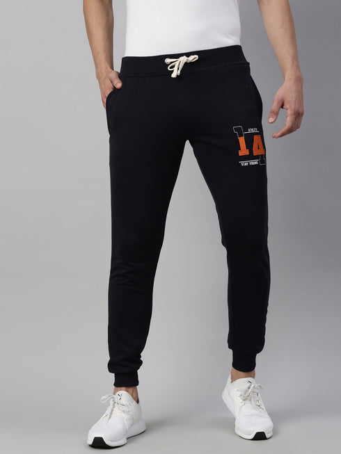 Black Solid Jogger